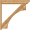 Ekena Millwork Westlake Slat Rough Sawn Outlooker, Western Red Cedar, 8"W x 46"D x 46"H OUT08X46X46WTL06RWR - alternate 3